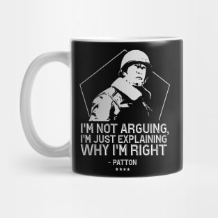 General George Patton | WW2 Inspirational Quote Mug